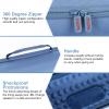 ZUJFPL EVA Hard Case for JBL Charge 4/5 Bluetooth Speaker, Fit for JBL Charge 4/5, Portable Speaker Case, Waterproof, Durable, Secure Storage, Blue view 2