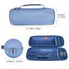 ZUJFPL EVA Hard Case for JBL Charge 4/5 Bluetooth Speaker, Fit for JBL Charge 4/5, Portable Speaker Case, Waterproof, Durable, Secure Storage, Blue view 3