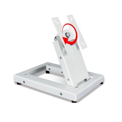 QICBYING Multifunctional Mounting Stand, Monitor Stand Mount, 12-24 Inch Foldable Monitor Desk Mount Stand, 360 Display Rotation, Max VESA 100x100mm