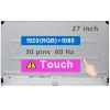 27.0" LCD Touch Screen Replacement LM270WFA-SSA1 for HP 27-D 27-D0072 30 pin FHD 1920 * 1080 Display Panel view 1