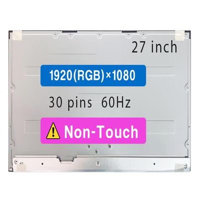 27.0" Screen Replacement for HP All in One 27-dp1001la 30 pin FHD 19201080 LCD Non-Touch Display Panel