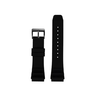 IEAMAIGE Silicone Strap 22mm Fir for CASIO Diving Watch MDV-106 MDV-107 MTP-VD01D Efr-303l Watchband Green Men's Wrist Band(Black Black_22mm)
