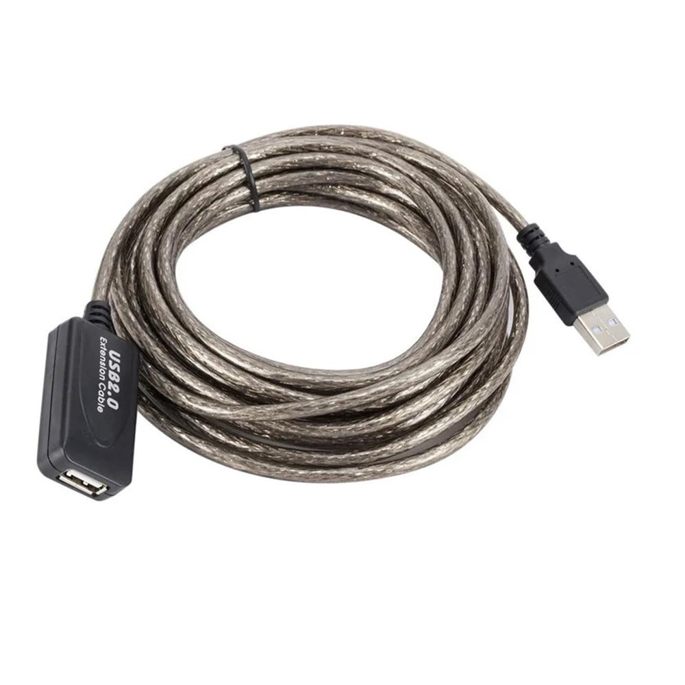 ImBros 5M/10M/15M USB 2.0 Extension Cable High Speed Active Repeater Male to Female Extension Cord Wire USB Adapter (Color : 5m)