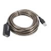 ImBros 5M/10M/15M USB 2.0 Extension Cable High Speed Active Repeater Male to Female Extension Cord Wire USB Adapter (Color : 5m) view 1
