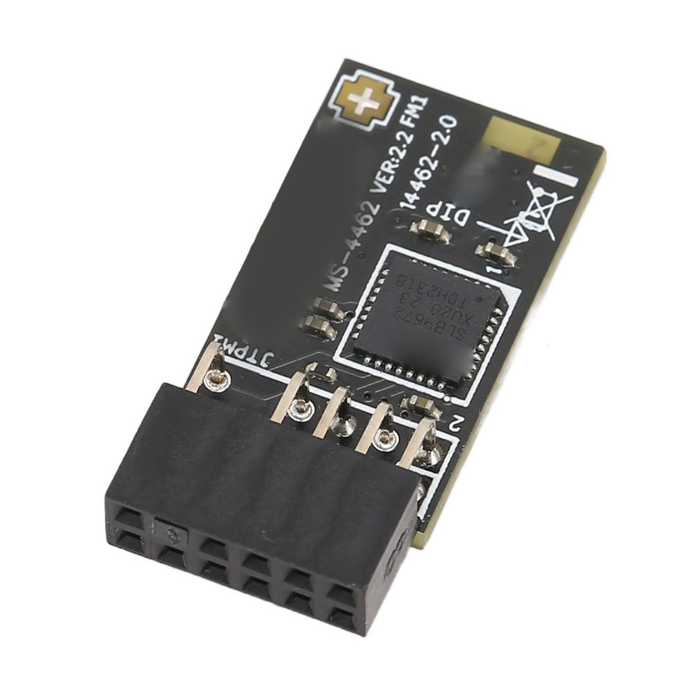 Acogedor TPM2.0 Module with SLB 9672 for MSI Motherboards, Encryption Security Module with SPI Interface, Standalone Processor, Supports10 11