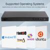 KETUOPU 1U Rack Mini PC Firewall Router K4305U8 with Celeron 4305U, 4G DDR4 RAM 64G SSD Micro Firewall Appliance, 8*Intel 2.5Gigabit Ethernet, 1*COM(RJ45), AES-NI, for Home/Office/School/Hotel view 4