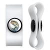 Largemouth Bass Fishing 6 Headphone Earbud Cord Wrap - Charging Cable Manager - Wire Organizer Set of 2 - White view 1