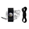 Wolf Pack Moon Headphone Earbud Cord Wrap - Charging Cable Manager - Wire Organizer Set of 2 - Black view 2