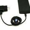 Cat in Moon Headphone Earbud Cord Wrap - Charging Cable Manager - Wire Organizer Set of 2 - Black view 4