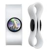 Polar Bear Aurora Northern Lights Headphone Earbud Cord Wrap - Charging Cable Manager - Wire Organizer Set of 2 - White view 1