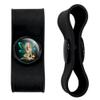 Pixy Girl Headphone Earbud Cord Wrap - Charging Cable Manager - Wire Organizer Set of 2 - Black view 1