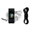 Pixy Girl Headphone Earbud Cord Wrap - Charging Cable Manager - Wire Organizer Set of 2 - Black view 2