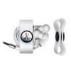 Christmas Polar Bear Headphone Earbud Cord Wrap - Charging Cable Manager - Wire Organizer Set of 2 - White view 2
