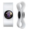 Purple Baby Dragon Headphone Earbud Cord Wrap - Charging Cable Manager - Wire Organizer Set of 2 - White view 1