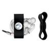Kingfish Fishing Headphone Earbud Cord Wrap - Charging Cable Manager - Wire Organizer Set of 2 - Black view 2
