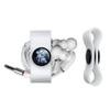 Unicorns Moon Headphone Earbud Cord Wrap - Charging Cable Manager - Wire Organizer Set of 2 - White view 2