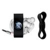 Unicorns Moon Headphone Earbud Cord Wrap - Charging Cable Manager - Wire Organizer Set of 2 - Black view 2