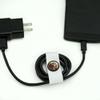T-Rex and Raptors Dinosaurs Headphone Earbud Cord Wrap - Charging Cable Manager - Wire Organizer Set of 2 - White view 4