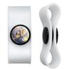 Blue Dragons in The Sky Castle Headphone Earbud Cord Wrap - Charging Cable Manager - Wire Organizer Set of 2 - White view 1