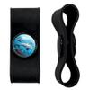 Coral Reef Dolphin and Shipwreck Headphone Earbud Cord Wrap - Charging Cable Manager - Wire Organizer Set of 2 - Black