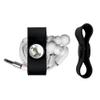 Crappie Fishing 6 Headphone Earbud Cord Wrap - Charging Cable Manager - Wire Organizer Set of 2 - Black view 2