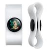 Pixy Girl Headphone Earbud Cord Wrap - Charging Cable Manager - Wire Organizer Set of 2 - White