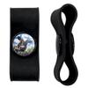 Cow and Butterfly Headphone Earbud Cord Wrap - Charging Cable Manager - Wire Organizer Set of 2 - Black view 1