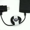 White and Black Horses Headphone Earbud Cord Wrap - Charging Cable Manager - Wire Organizer Set of 2 - Black view 4