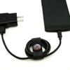 Red Panda Flowers and Birds Headphone Earbud Cord Wrap - Charging Cable Manager - Wire Organizer Set of 2 - Black view 4