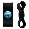 Coral Reef Dolphin Headphone Earbud Cord Wrap - Charging Cable Manager - Wire Organizer Set of 2 - Black view 1