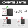 BFDHGQZC for Kindle Scribe 10.2 Inch (2022/2024 Released),Shockproof Stand Protive Cover with Pen Holder and Auto Wake/Sleep for Kindle Scribe 10.2" 2022,Fox Flowers view 2