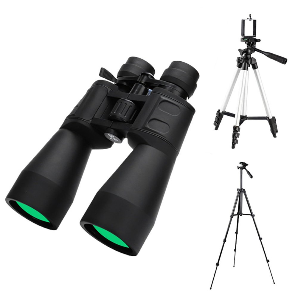 DirectNine Basics 10-380X100 Professional Telescope HD Powerful Binoculars Night Vision Waterproof Long-Distance Binoculars for Outdoor Bird Watching Camping Travel,C