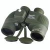 10X50 Binoculars Professional Waterproof Digital Compass Telescope Powerful Night Vision for Hunting Outdoor Bird Watching Camping Travel,Green view 1