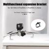 Mini 4 Pro Drone Camera Mount Top Carry Extension Bracket with 1/4 Screw Tripod Mount Adapter Compatible for DJI Mini 4 Pro/Mini 3 Pro/Mini 3 Drone Accessories for Action Camera/LED Flight Light view 2