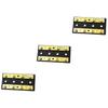 PartyKindom 3pcs Heavy Duty Dual Bus Bar Power Distribution Block Socket Car Power Strip for Rv Boat view 1