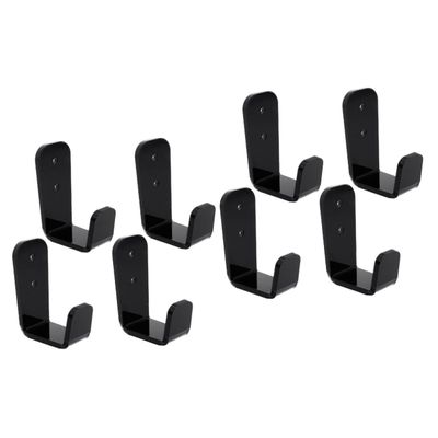 NOLITOY 4sets Multi-functional Fishing Pole and Ski Pole -mounted Storage for Hockey Sticks and Golf Vertical Display Stand for Organized Outdoor Gear