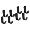 NOLITOY 4sets Multi-functional Fishing Pole and Ski Pole -mounted Storage for Hockey Sticks and Golf Vertical Display Stand for Organized Outdoor Gear view 1