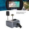 Vikye 4.3 Inch LCD Monitor FPV Video Glasses Dual Antenna 92% Transparent Lens Automatic Search Function Built in 2000mAh Battery view 3