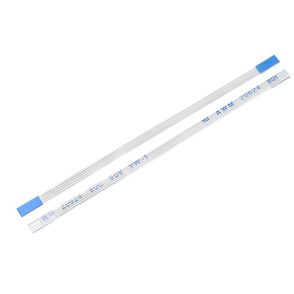 XYWHPGV Flexible Flat Cable 4 Pin 0.5mm Pitch 76mm FPC FFC Flexible Ribbon Cable for LCD TV Car Audio DVD Player Laptop 10pcs (Type A)(e4350 89edf 3d9c2 95d