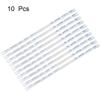 XYWHPGV Flexible Flat Cable 4 Pin 0.5mm Pitch 76mm FPC FFC Flexible Ribbon Cable for LCD TV Car Audio DVD Player Laptop 10pcs (Type A)(e4350 89edf 3d9c2 95d view 2