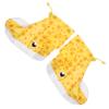 BESPORTBLE Thicken Shoe Cover for Outdoor Use Non- Rain Protector Yellow Small Deer Pattern for Camping Travel and Daily Activities view 1
