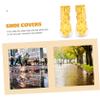 BESPORTBLE Thicken Shoe Cover for Outdoor Use Non- Rain Protector Yellow Small Deer Pattern for Camping Travel and Daily Activities view 4