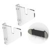 BESPORTBLE 2pcs Acrylic Skateboard Display -mounted Skateboard Bracket for Storage and Showcase Living Room Bedroom Office view 1
