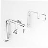 BESPORTBLE 2pcs Acrylic Skateboard Display -mounted Skateboard Bracket for Storage and Showcase Living Room Bedroom Office view 4
