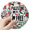 100pcs Free Palestine Stickers Freedom Vinyl Palestine Stickers for Water Bottles Laptop Skateboard for Adult Teens view 3