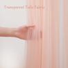 10x10 Peach Tulle Backdrop Curtains for Parties, Sheer Backdrop Curtain Wedding Photo Background Drapes for Baby Shower Photography Birthday Party view 2