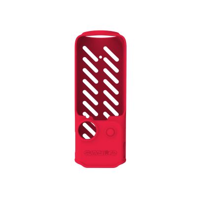 BTG Silicone Protective Case Cover Compatible with DJI Pocket 3 Accessories Parts Case Cover Protector (Red)