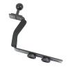 MOOKEENONE Aluminum Alloy Diving Tray Z Shape Handle Mount for SLR Camera for Underwater Diving Light System view 1