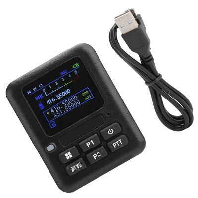 MOOKEENONE Mini Radio Frequency Meter, High Sensitivity Decoder for The VHF & UHF - CB Continuous Carrier Signal, Walkie-Talkies