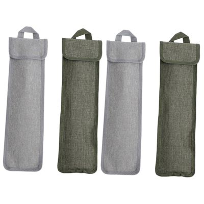 BESPORTBLE 4pcs Tent Peg Pouch Camping Accessory Bag for Storage Portable Tent Stake Container